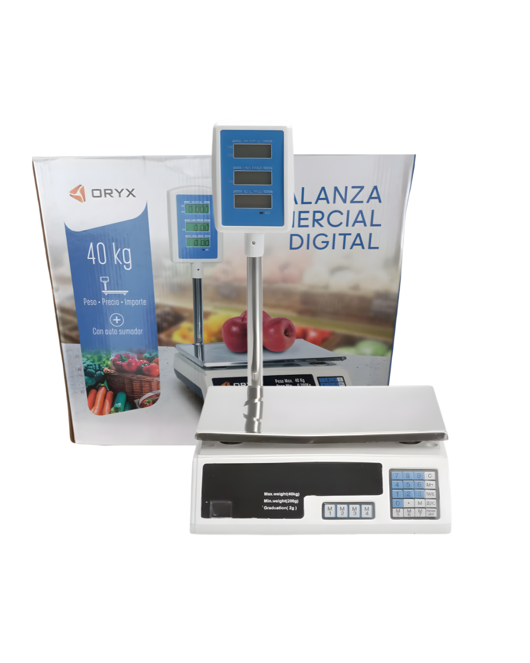 BALANZA COMERCIAL ORYX - OR-BD40A