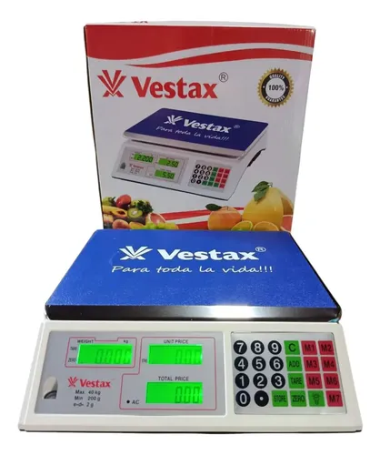 BALANZA COMERCIAL VEESTAX 40KG