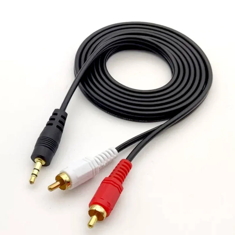 CABLE AUX 3.5 A 2 RCA - 5 METROS