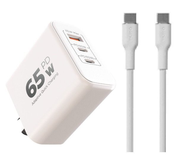 CARGADOR CEL TIPO C 65W EXTREME + CABLE C A C