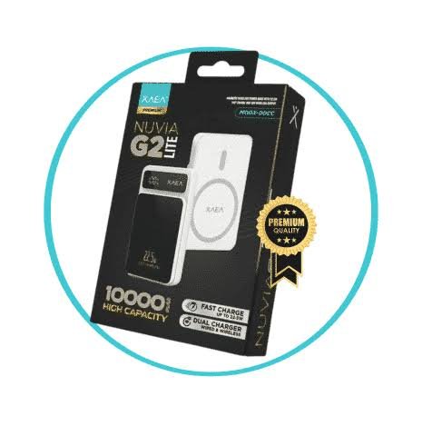 CARGADOR PORTATIL POWERBANK 10000 MHA MODX-00CC NUVIA G2 LITE