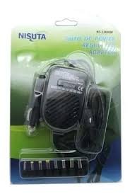 CARGADOR UNIVERSAL NOTEBOOK PARA AUTO 80W