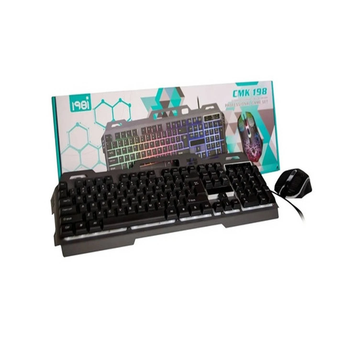 COMBO TECLADO Y MOUSE GAMER USB CMK-198