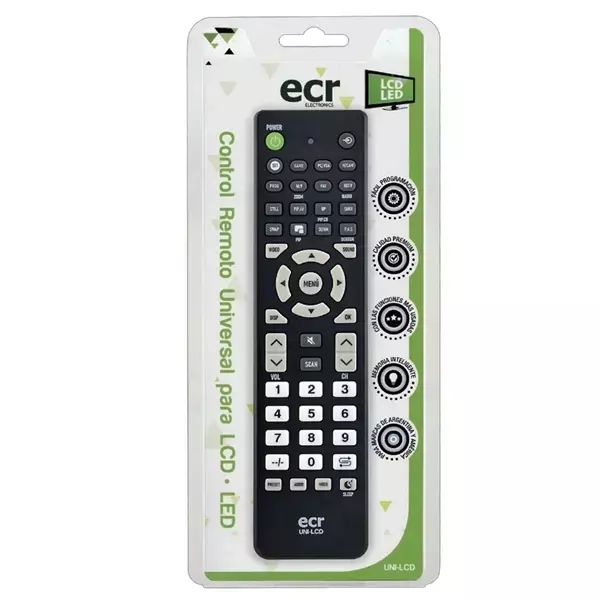 CONTROL UNIVERSAL ECR-LCD-LED
