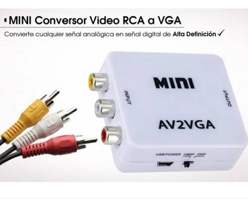 CONVERTIDOR DE VIDEO RCA A VGA