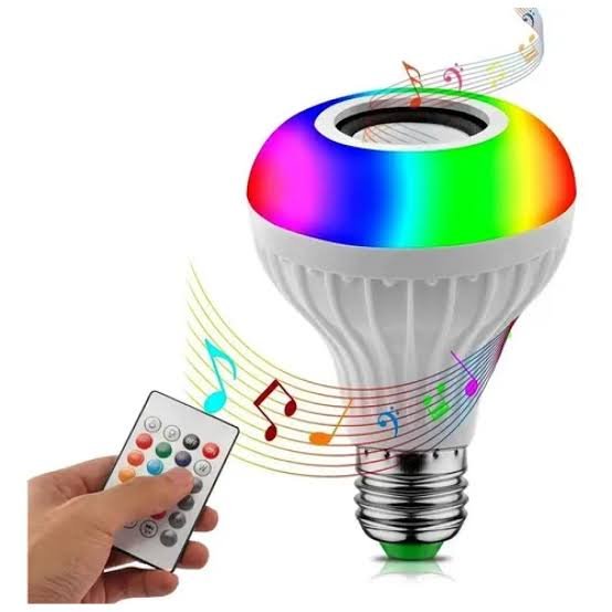 FOCO PARLANTE LED RGB C/CONTROL - WJ-L2