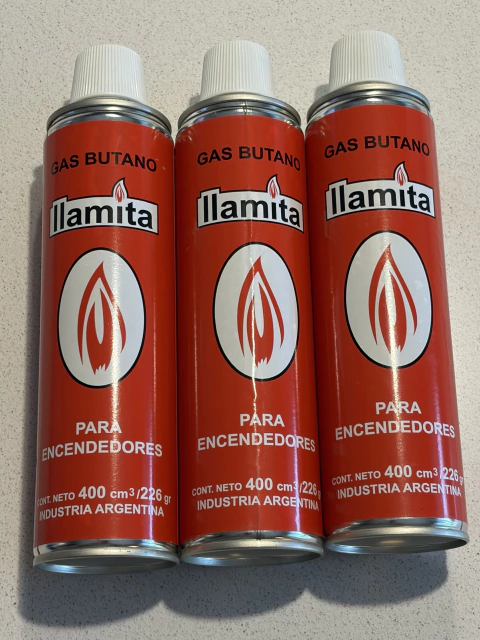 GAS BUTANO LLAMITA 226GR