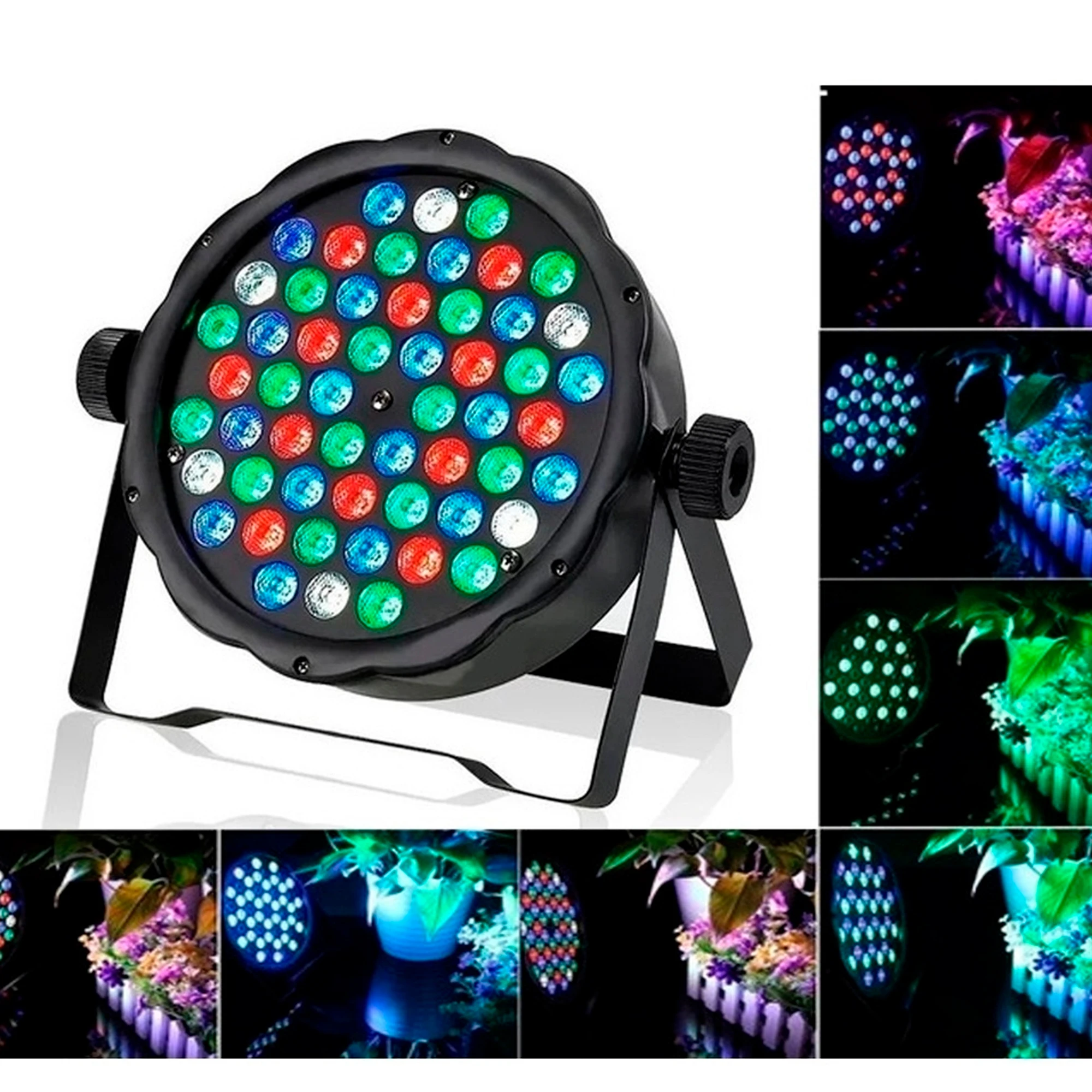 P-54B LUZ PROTON 54 LED RGB AUDIORITMICO C/DMX