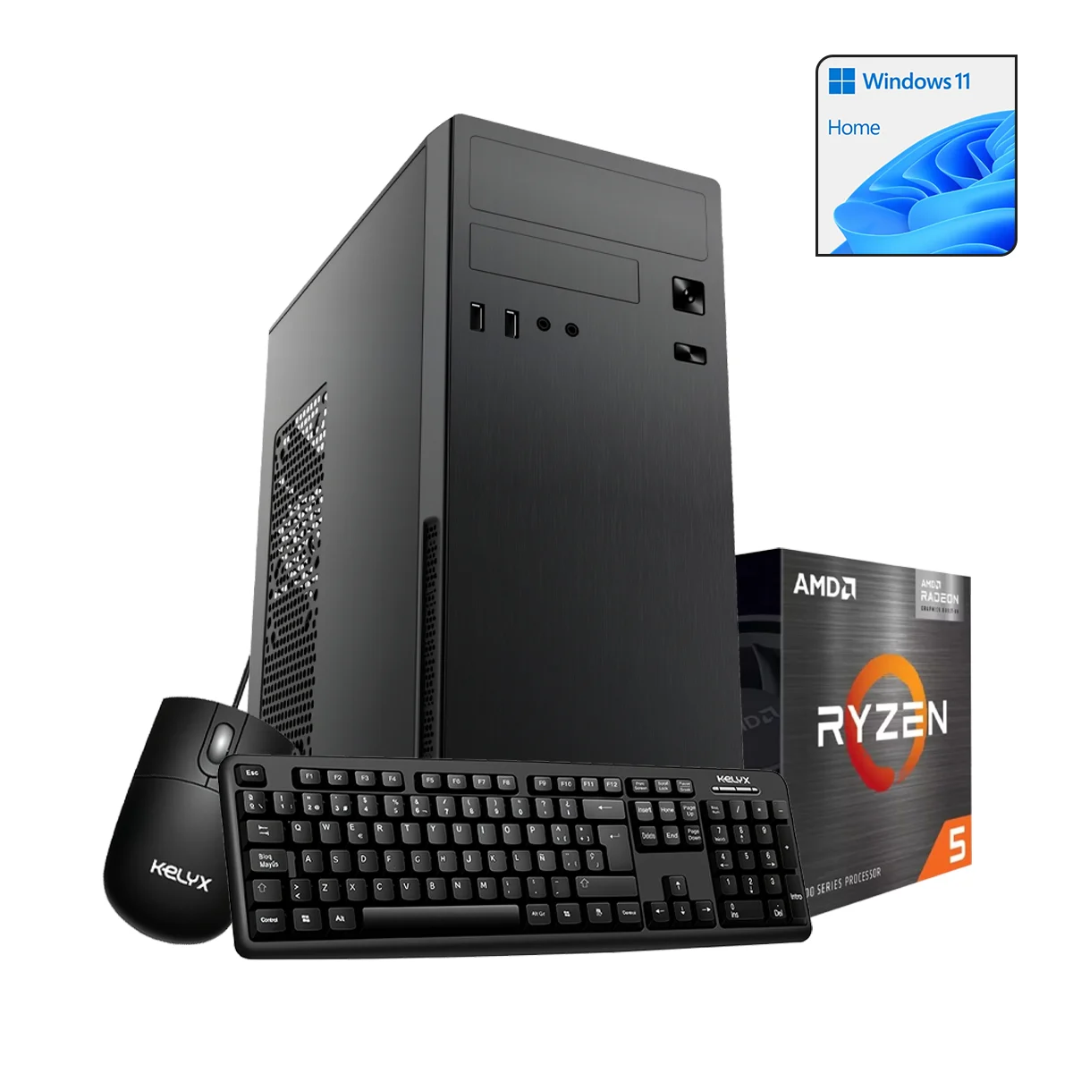 Pc Kelyx AMD Ryzen 5-5600GT 16Gb M.2 512Gb Win 11 Home (5543)