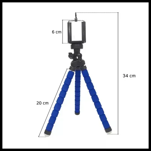 TRIPODE PATAS FLEXIBLES 34CM - DX-TRIP34