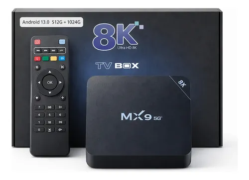 TV BOX 8K - MX9
