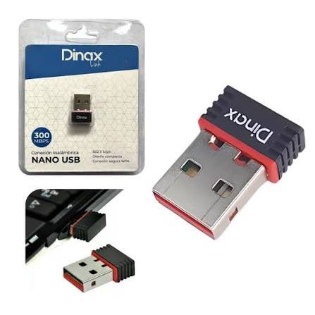 USB WIFI 300 MB/S DINAX NANO - DX-WUSB30