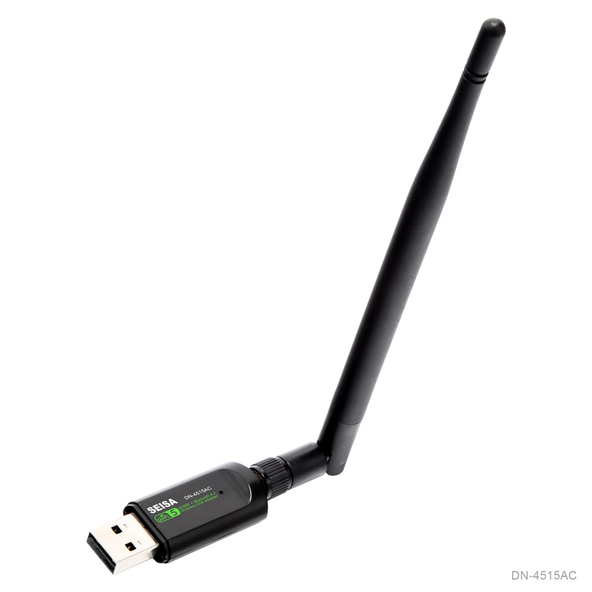 USB WIFI y USB BT CON ANTENA 600MBPS DN-4515AC